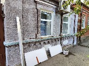 Фасад дома загрунтовали. Приступаем к утеплению