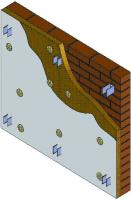 монтаж ветрозащиты и теплоизоляции