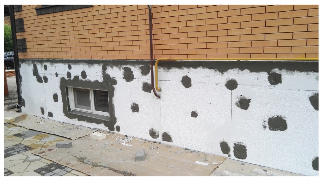 Утепление и отделка цоколя дома 